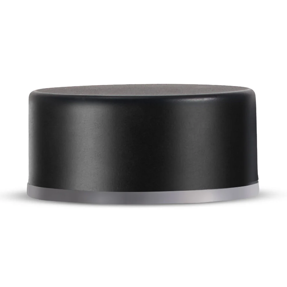 Borosil SS Lid For Glass Bottles Wide Mouth, Black