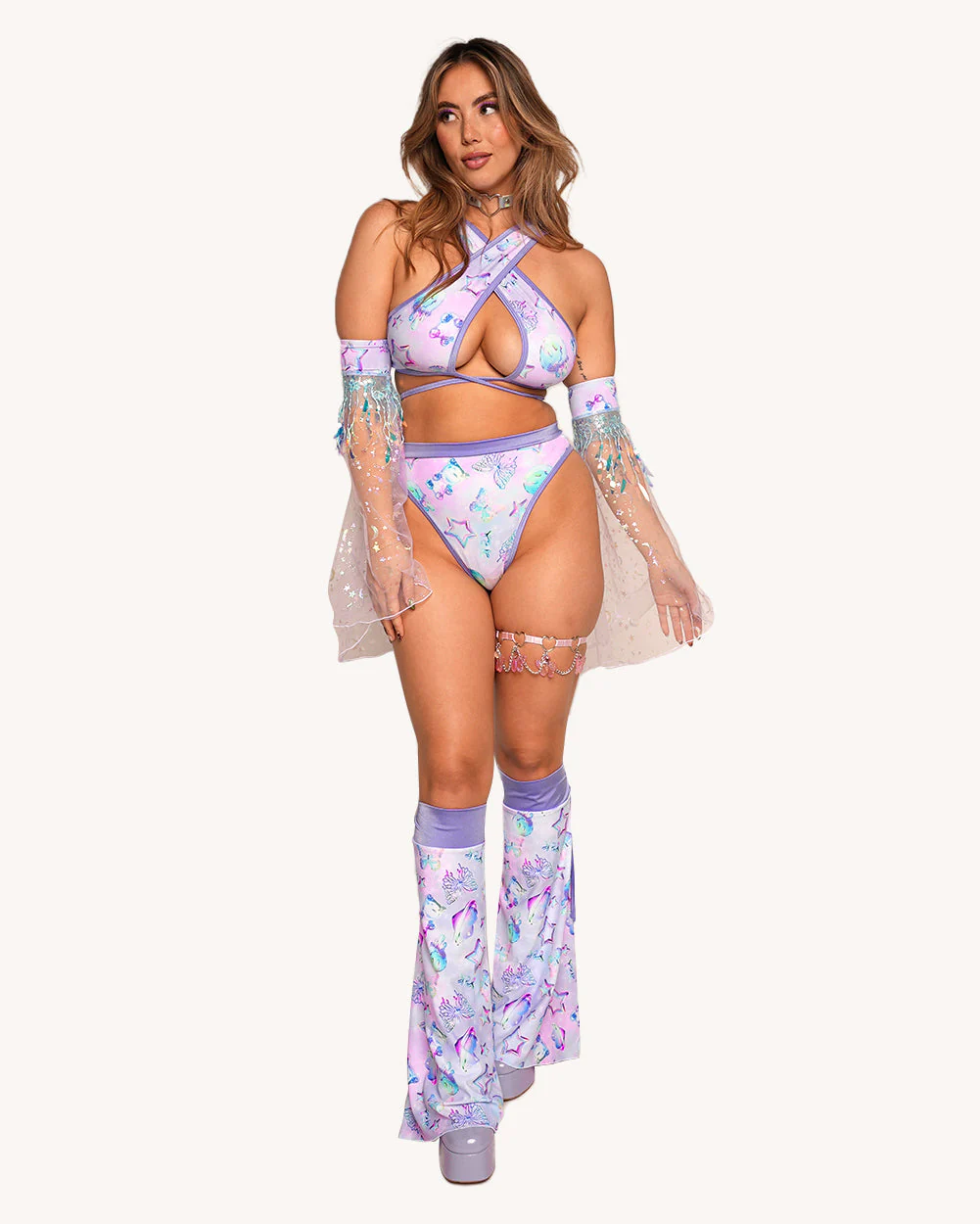 Rolita Couture x iHR Cosmic Chrome Bootylicious Bottoms