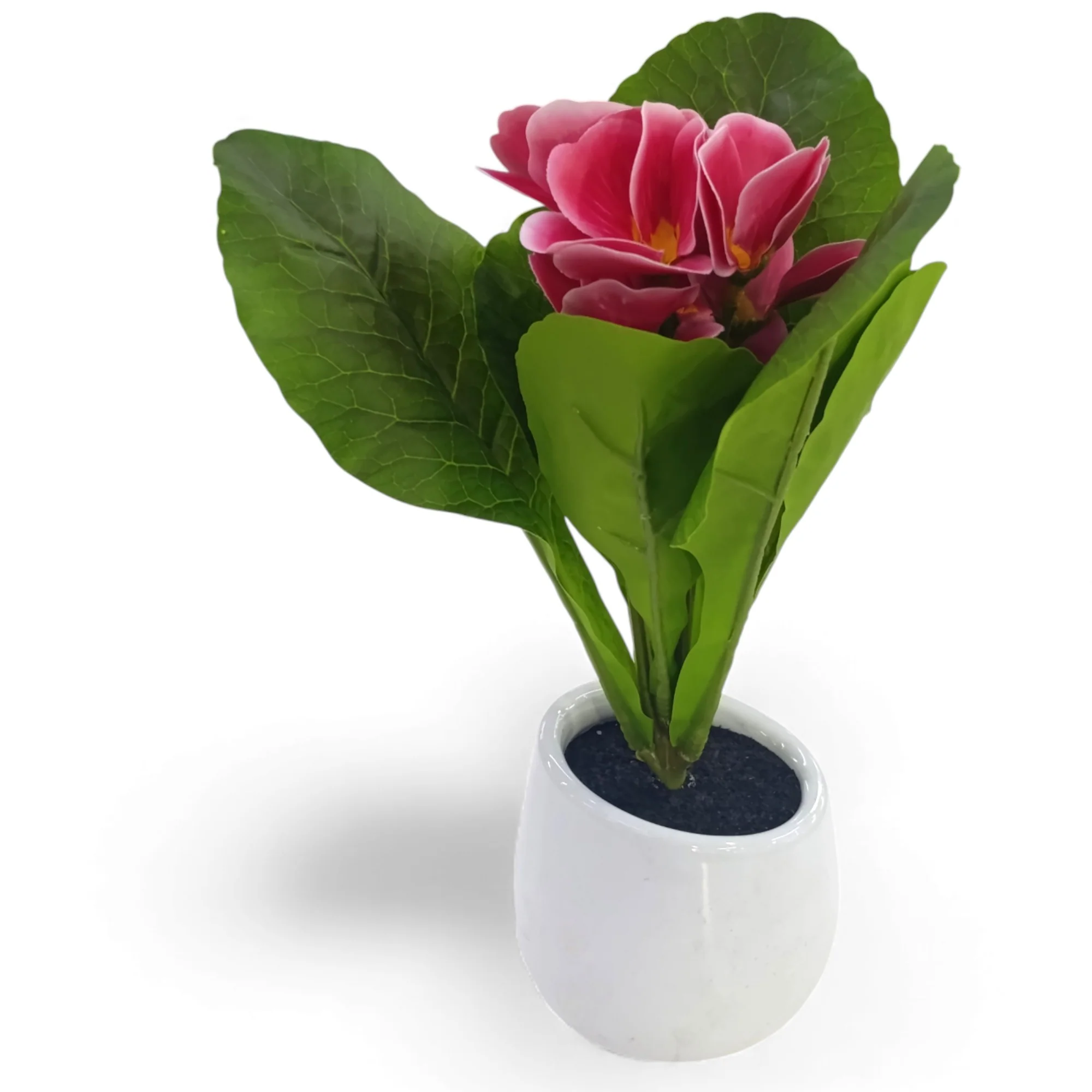 Artificial Flower Arrangement in Pot Plant Pink & Green