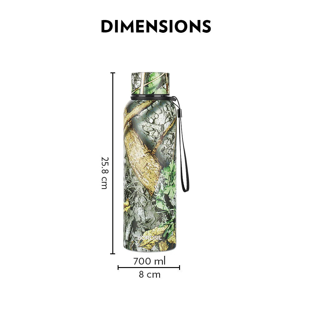 Borosil Trek Granite, 700ml