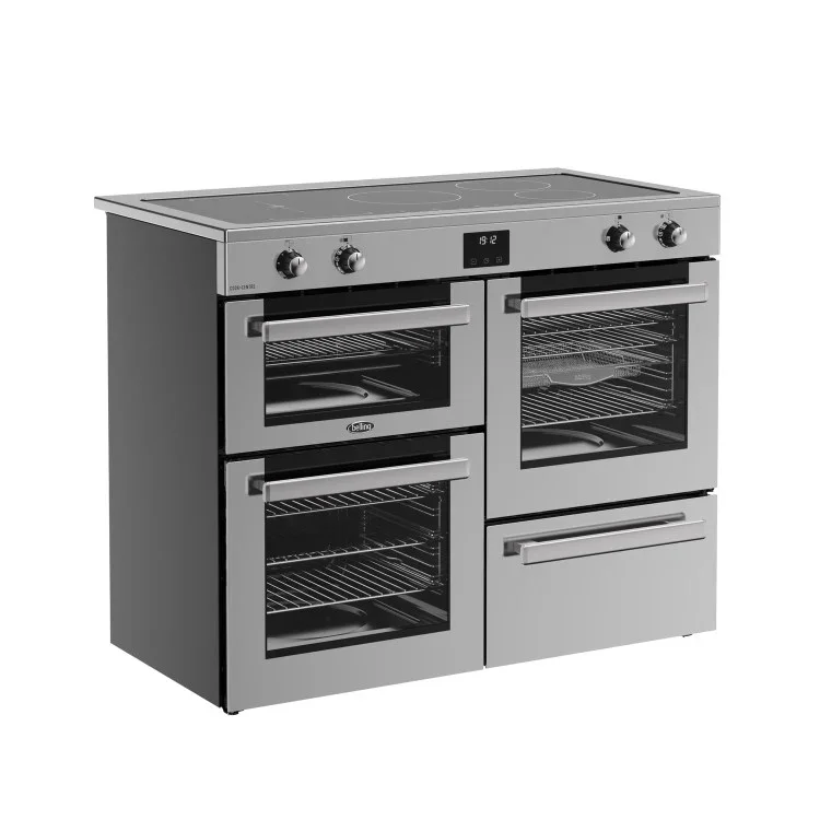 *Display Model* Belling Cookcentre 110cm Electric Induction Range Cooker - Stainless Steel