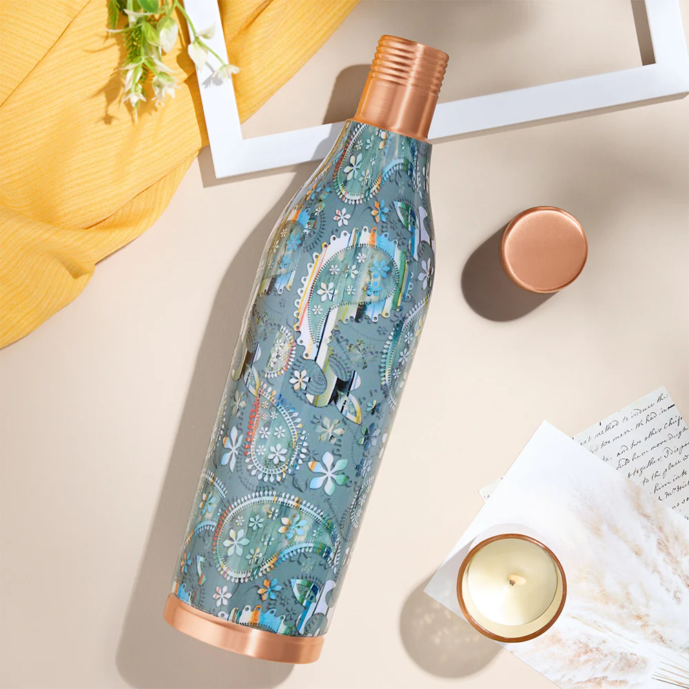 Gemini Vera Copper Bottle, 1L