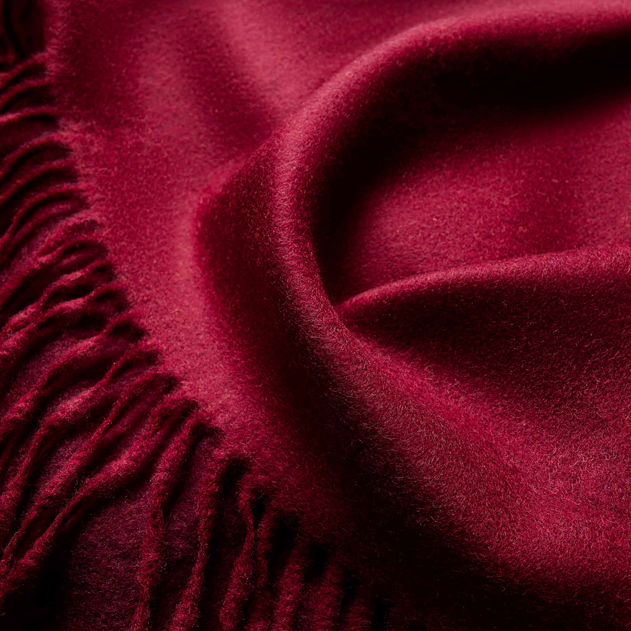 Two-Toned Lambswool Throw Blanket