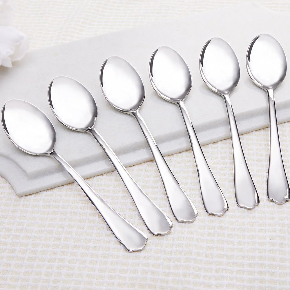 Borosil Eva Dinner Spoon, Set of 6-18 cm