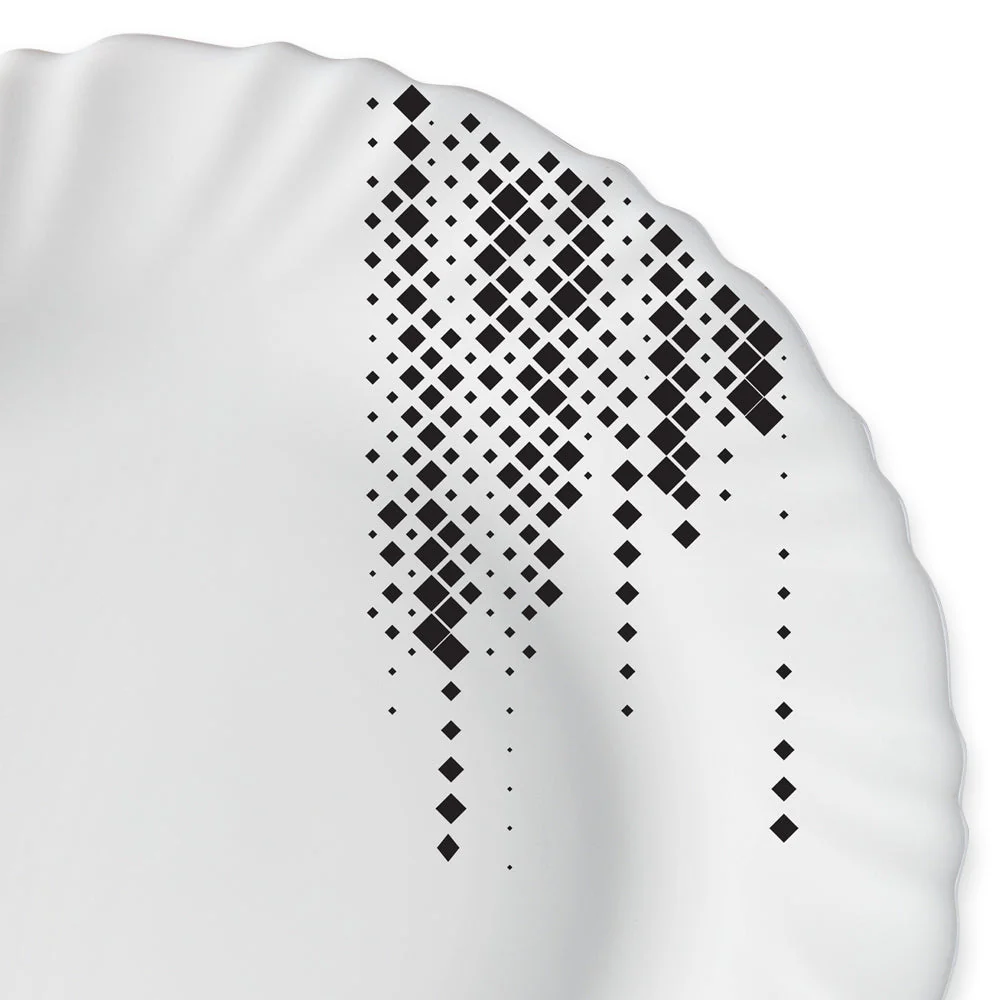 Larah by Borosil Slate Dinner Set, 9 pc