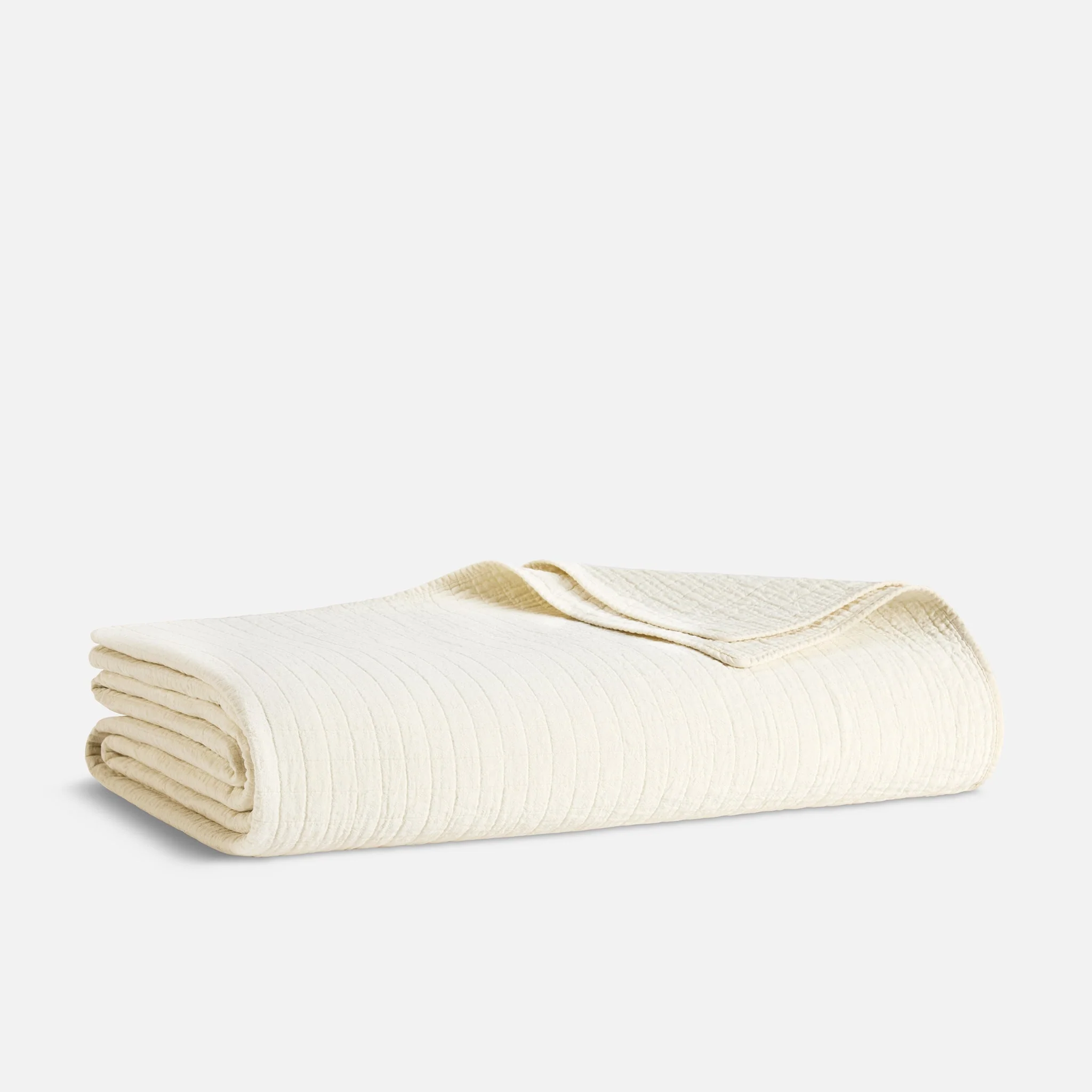 Lightweight Grid Cotton Bed Blanket - Last Call