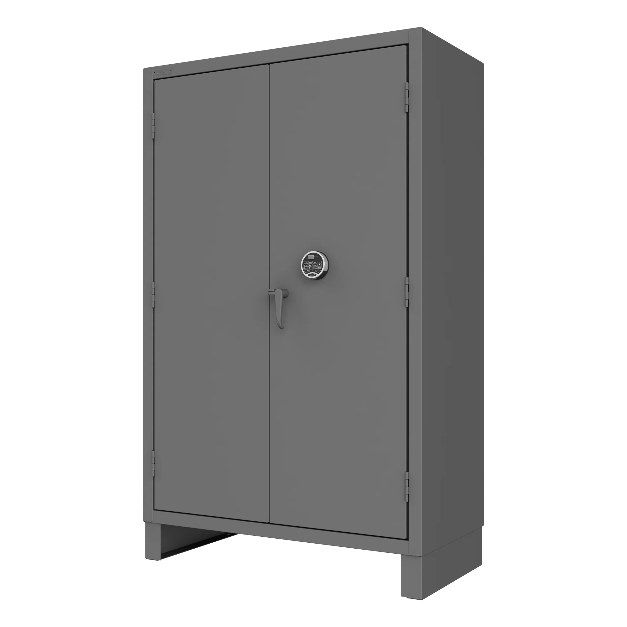 Durham HDCPL-244878-4S-95 12-Gauge Security Access Control Cabinet with 4 Shelves