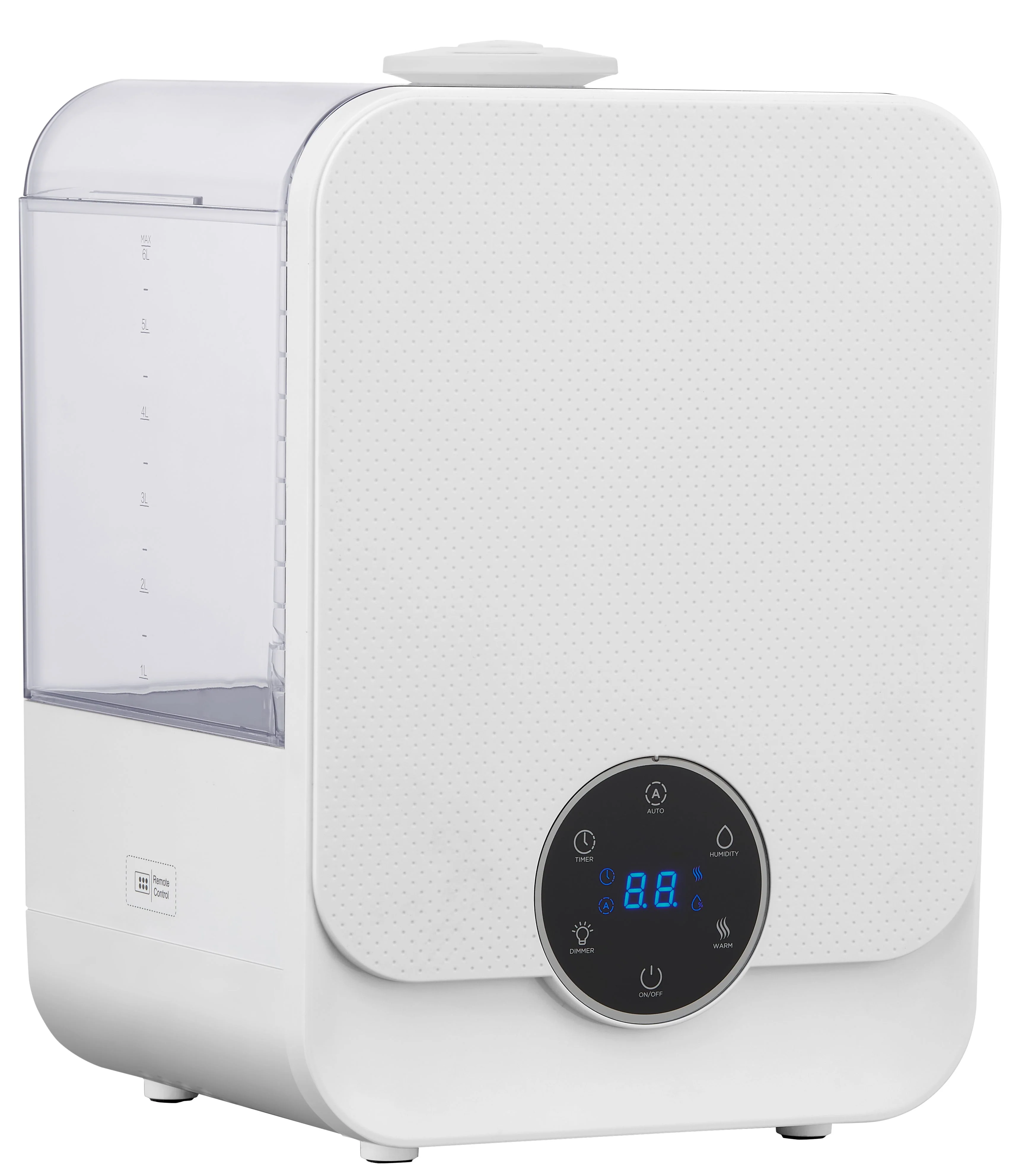 1.6 Gal Ultrasonic Warm/Cool Mist Humidifier with Remote