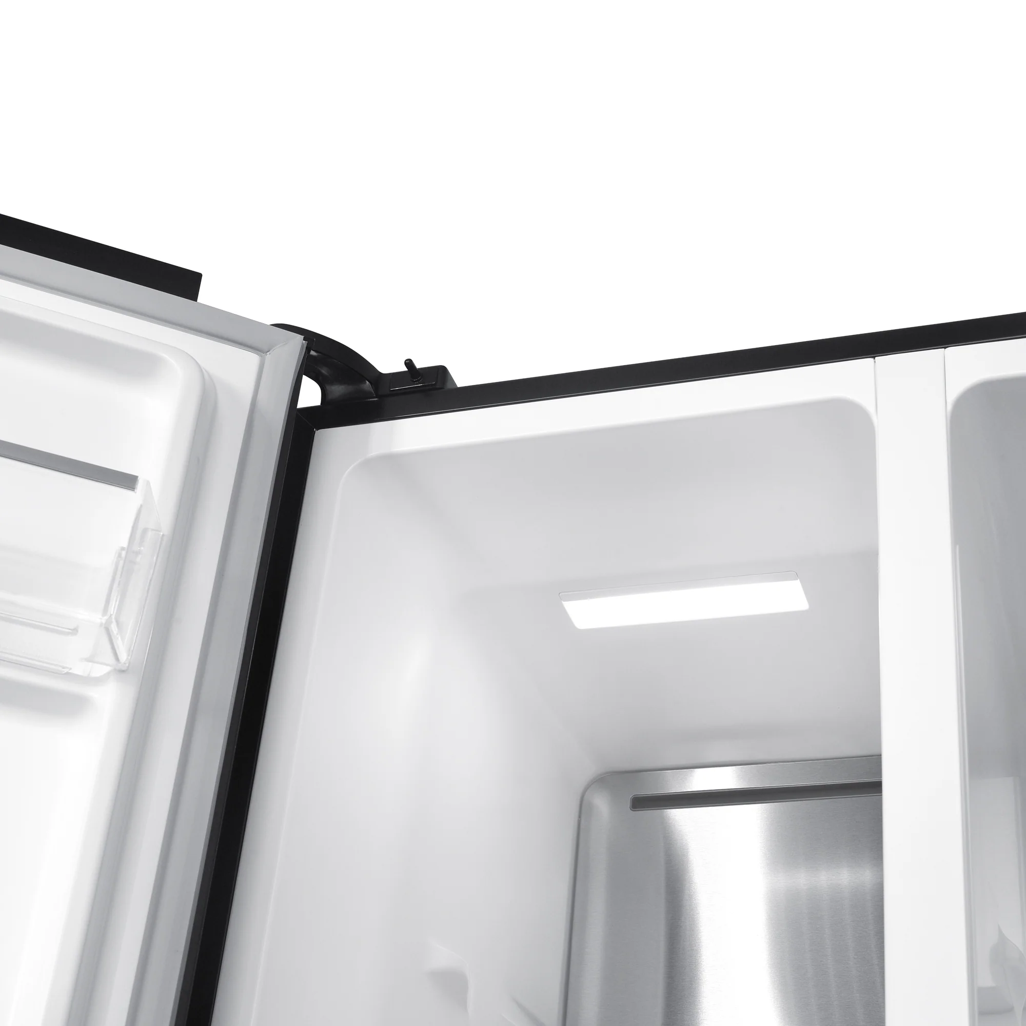 Beko 521L 91cm Side By Side Fridge Dark Inox