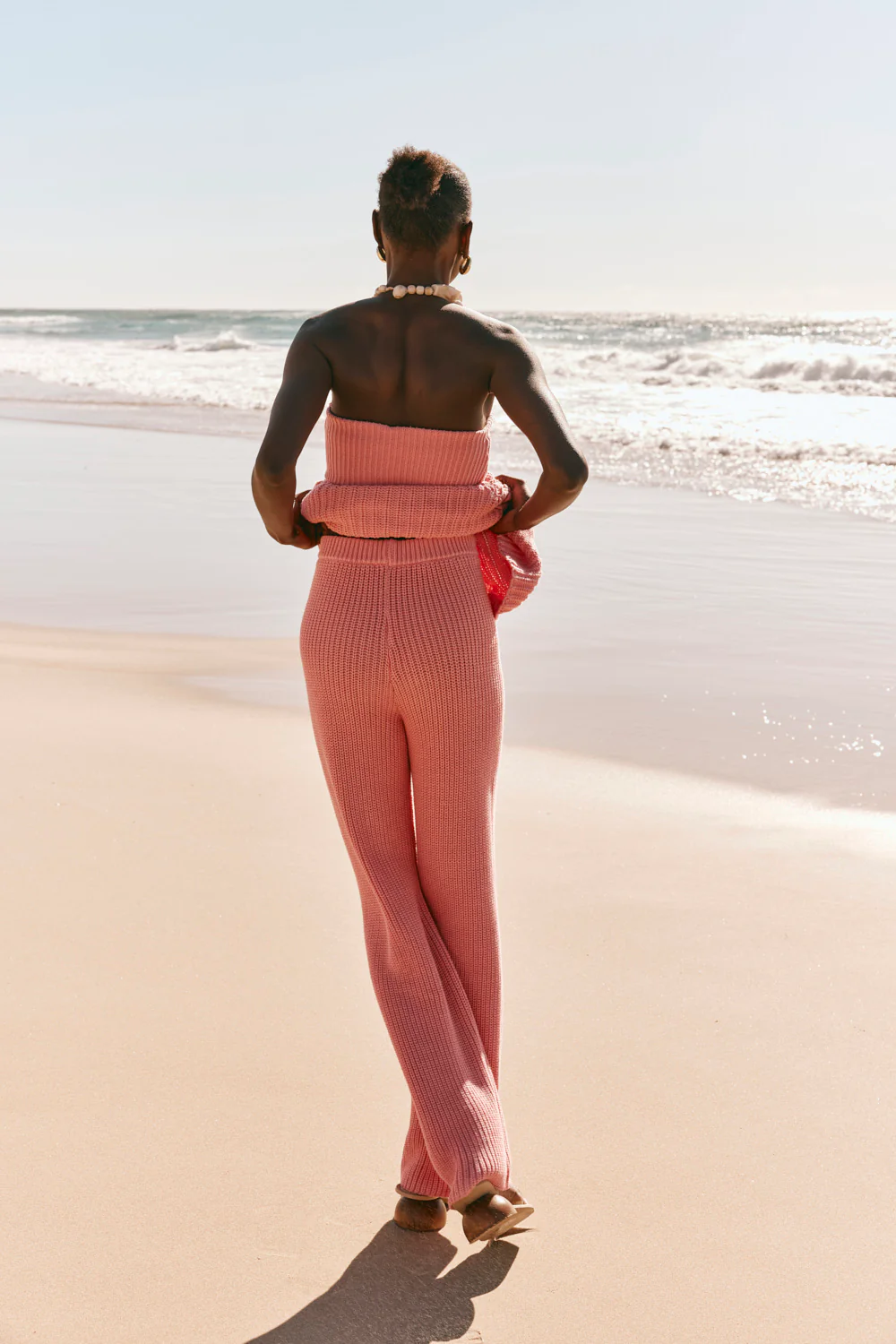 SAMPLE-Ellea Pants - Rose