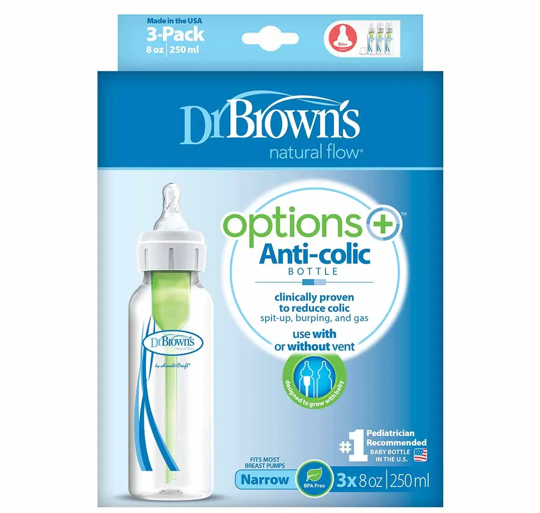 Tetero Estandar X3 8Oz D0392 Dr Brown