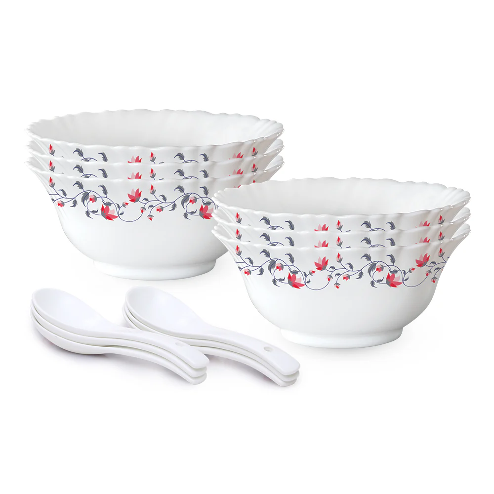 Larah by Borosil Pentas Soup Bowl Set