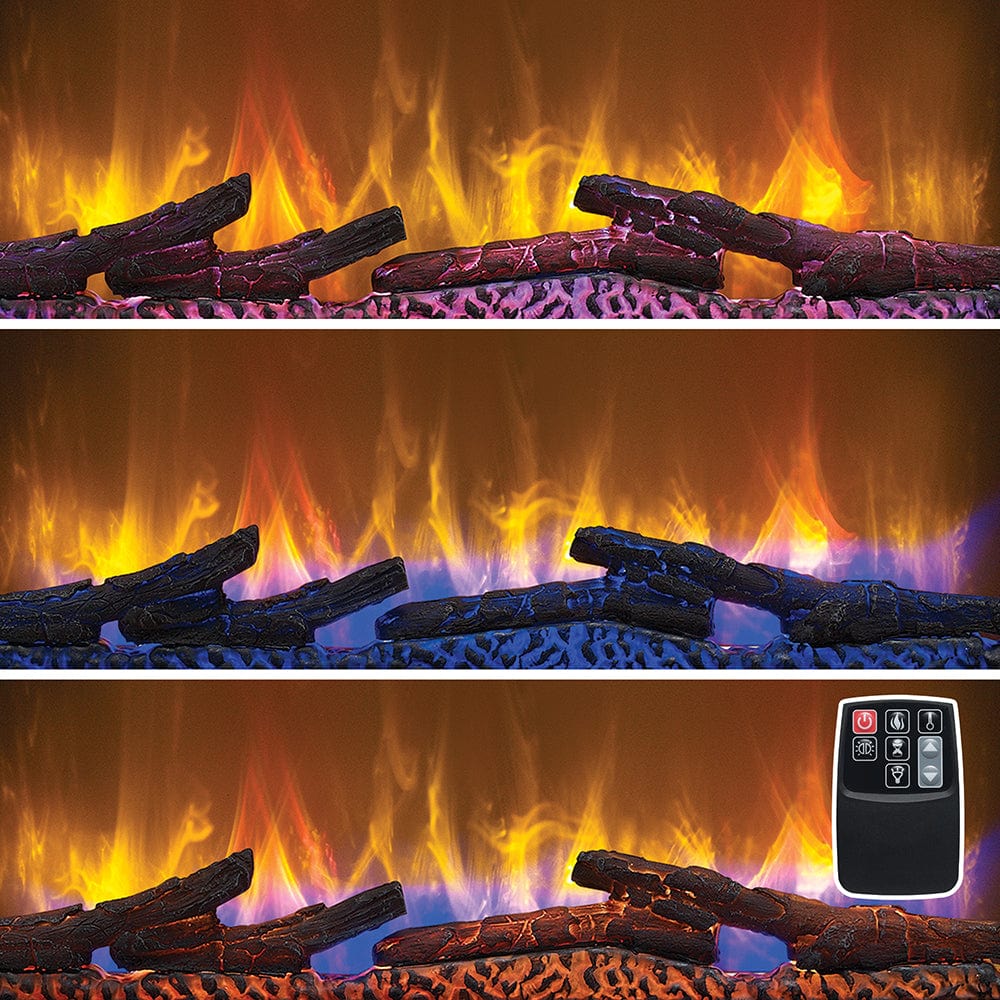 ClassicFlame 36-In Elysium Infrared Wall Hanging/Tabletop Electric Fireplace