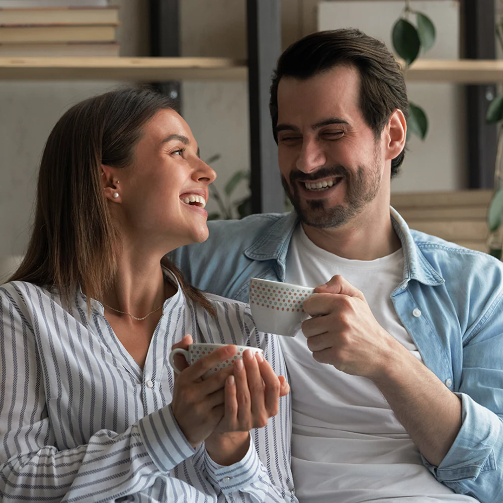 Larah by Borosil Waltz Cup n Saucer Set, 140ml x 12