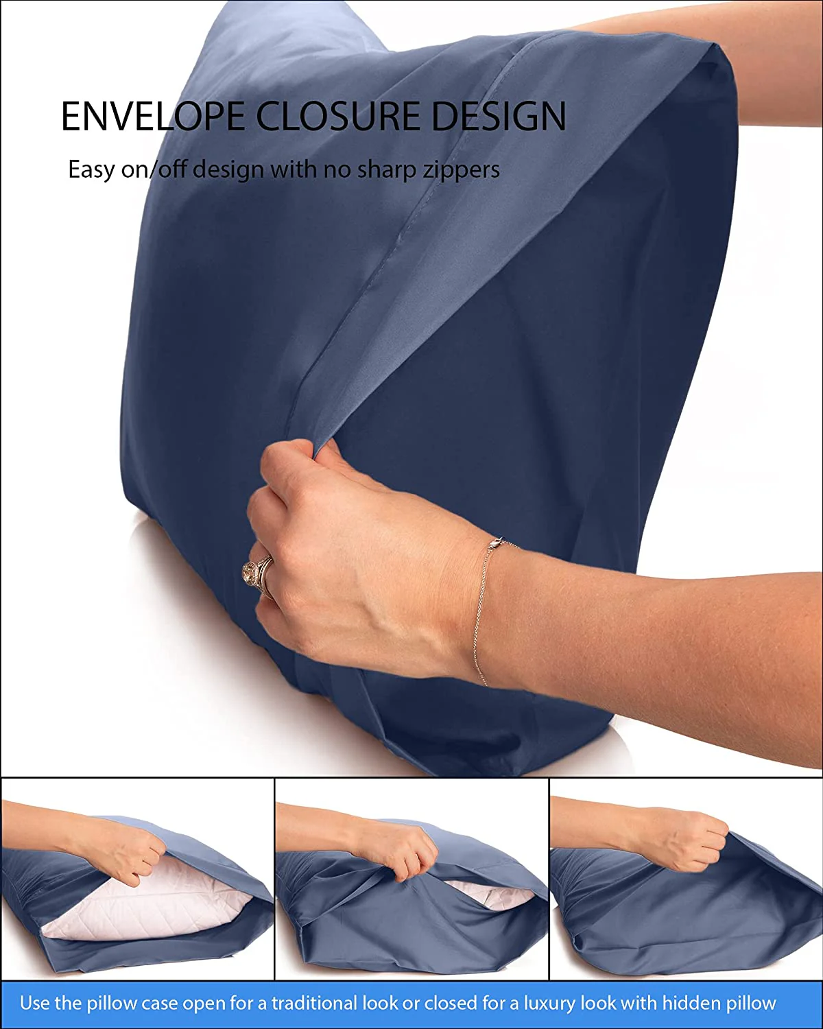 6 PC Sheet Set Bamboo Sheets Deep Pockets 18