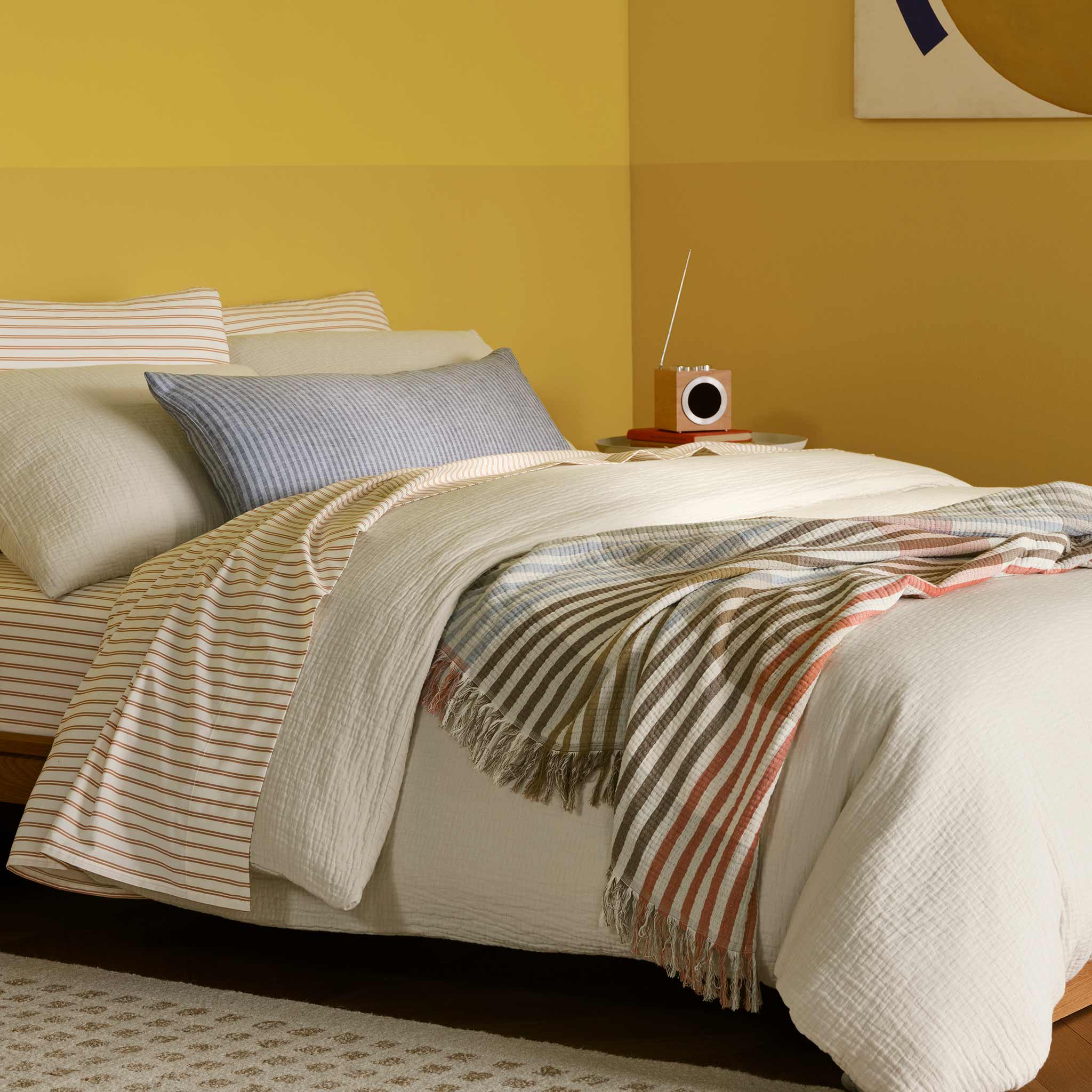 Breezeweave Crinkle Cotton Duvet Set