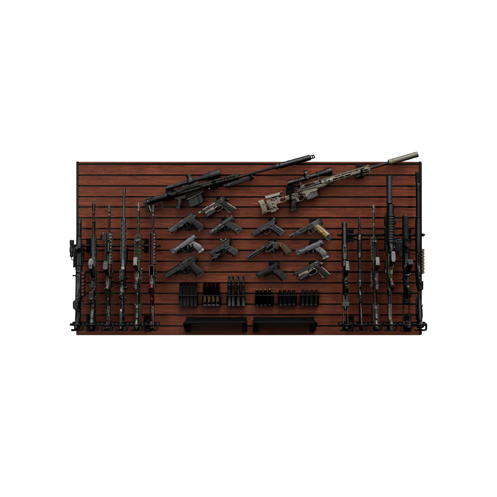 Hold up Displays Tactical Wall Display Package HD107