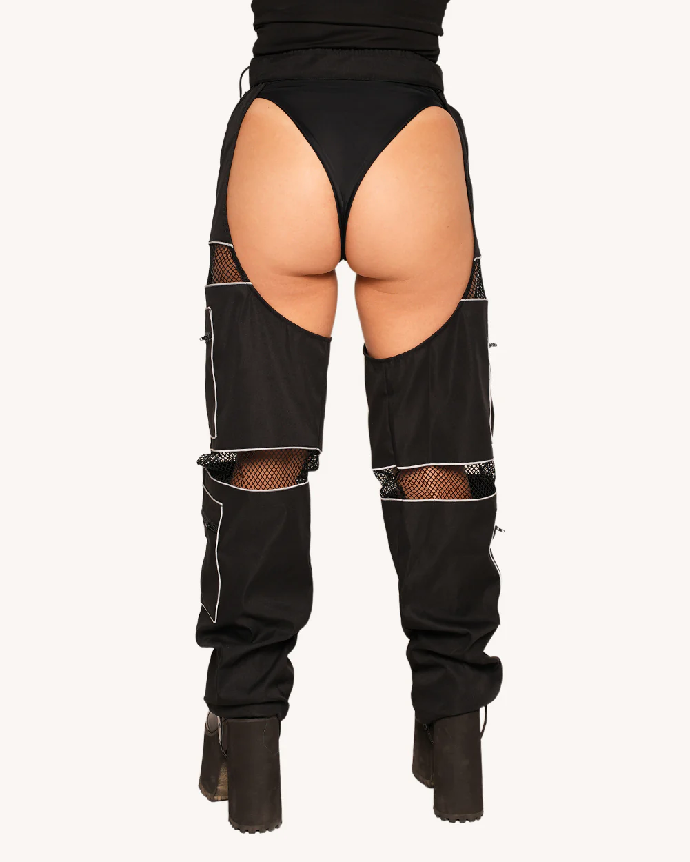 Flash Point Silver Reflective Chaps