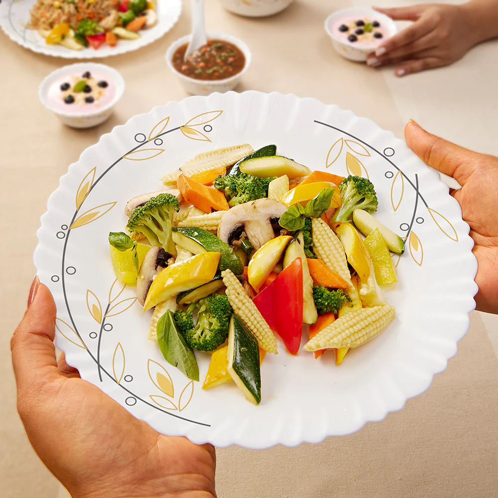 Larah by Borosil Bella 19 pc Dinner Set