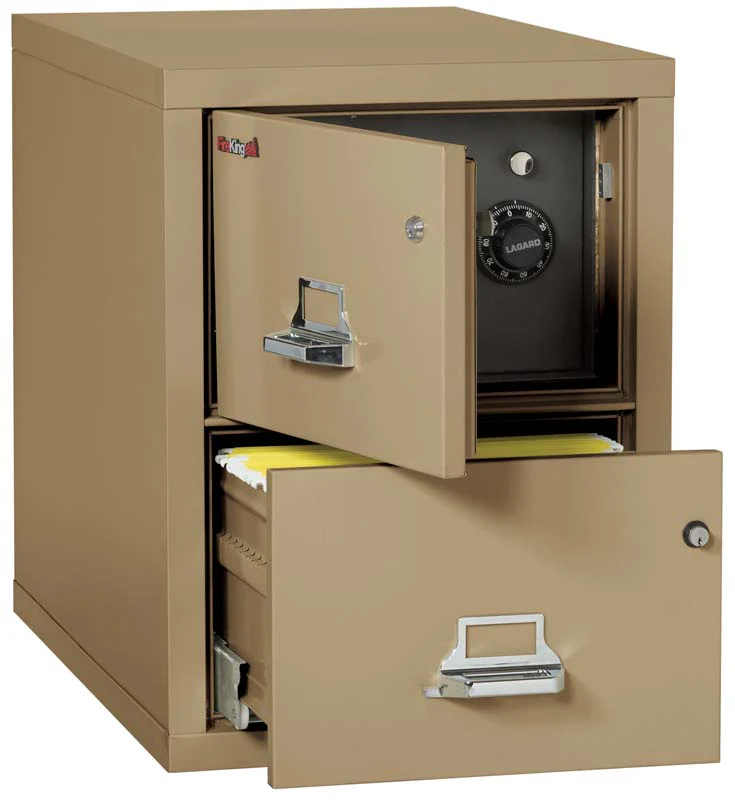 FireKing 2-2131-CSF 2 Drawer Legal Safe In A Fire File Cabinet
