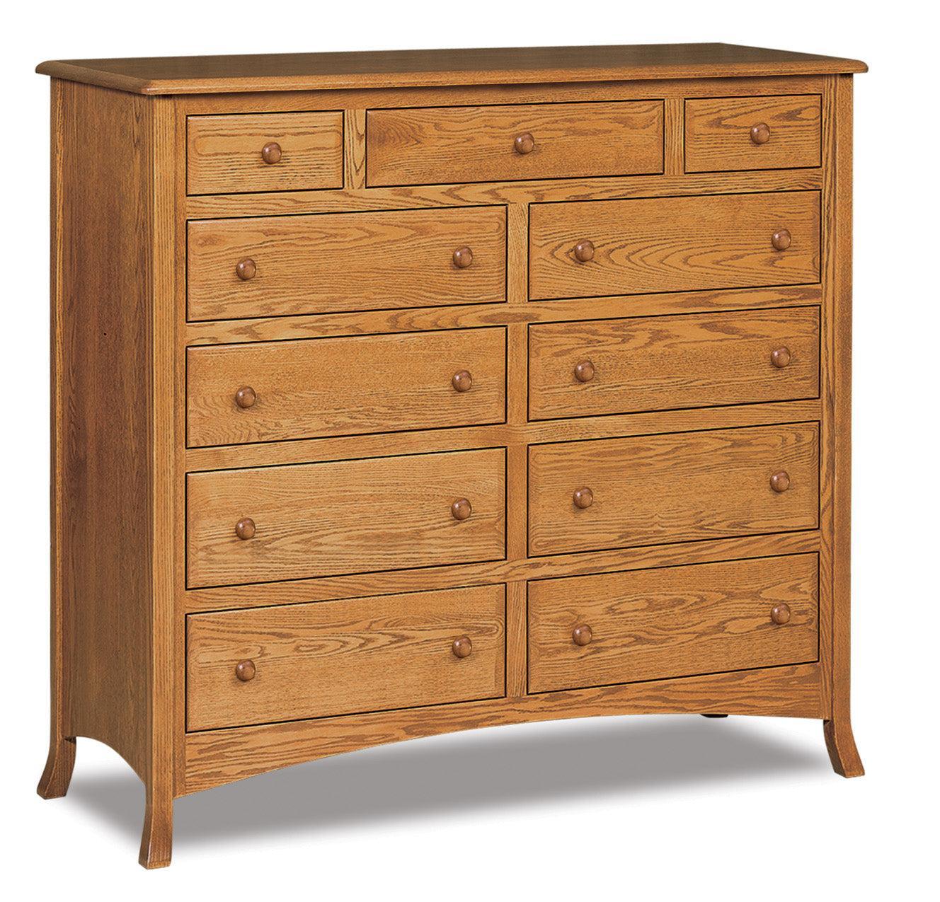 Amish Carlisle Eleven Drawer Chest