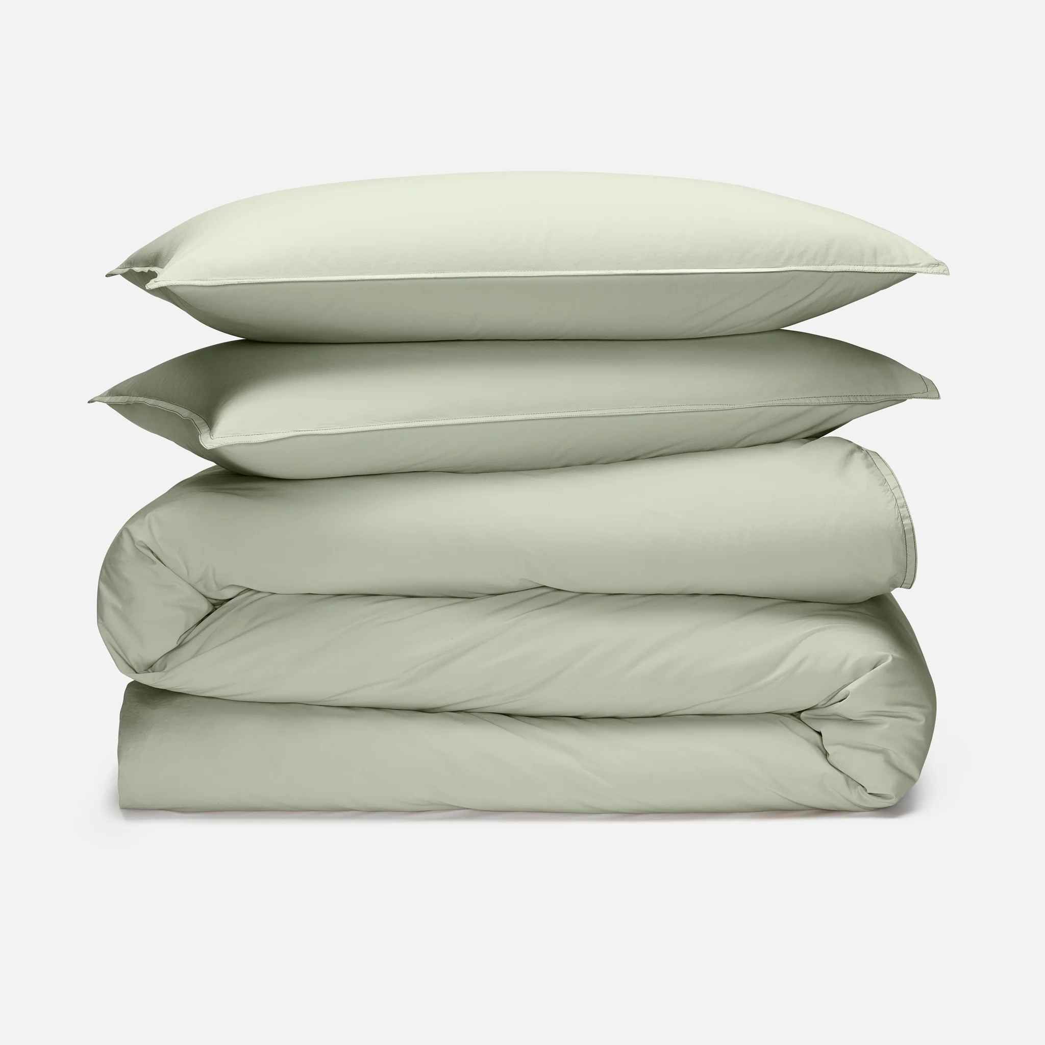 Washed Classic Percale Duvet Set