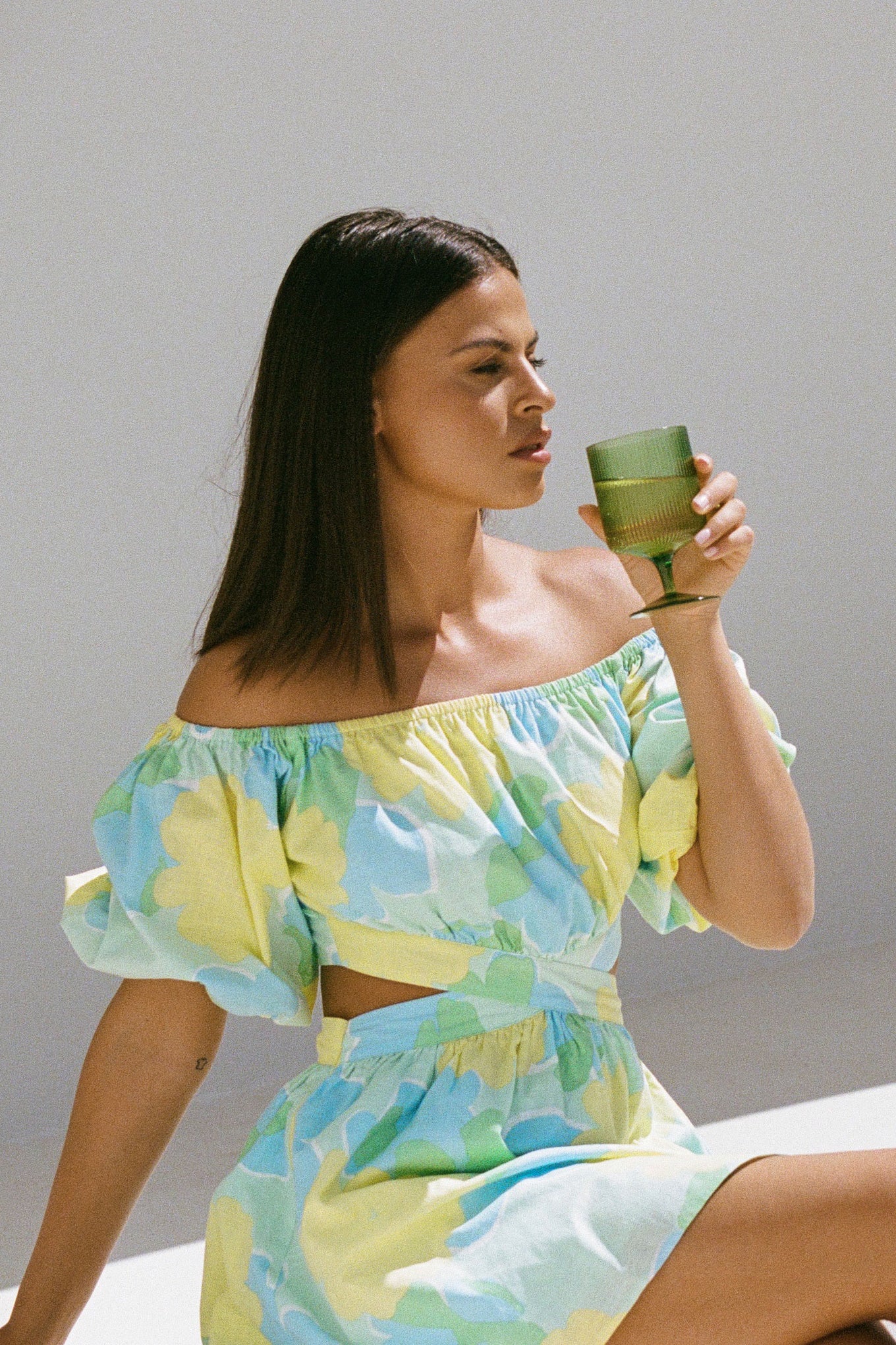 SAMPLE-Blake Off Shoulder Dress