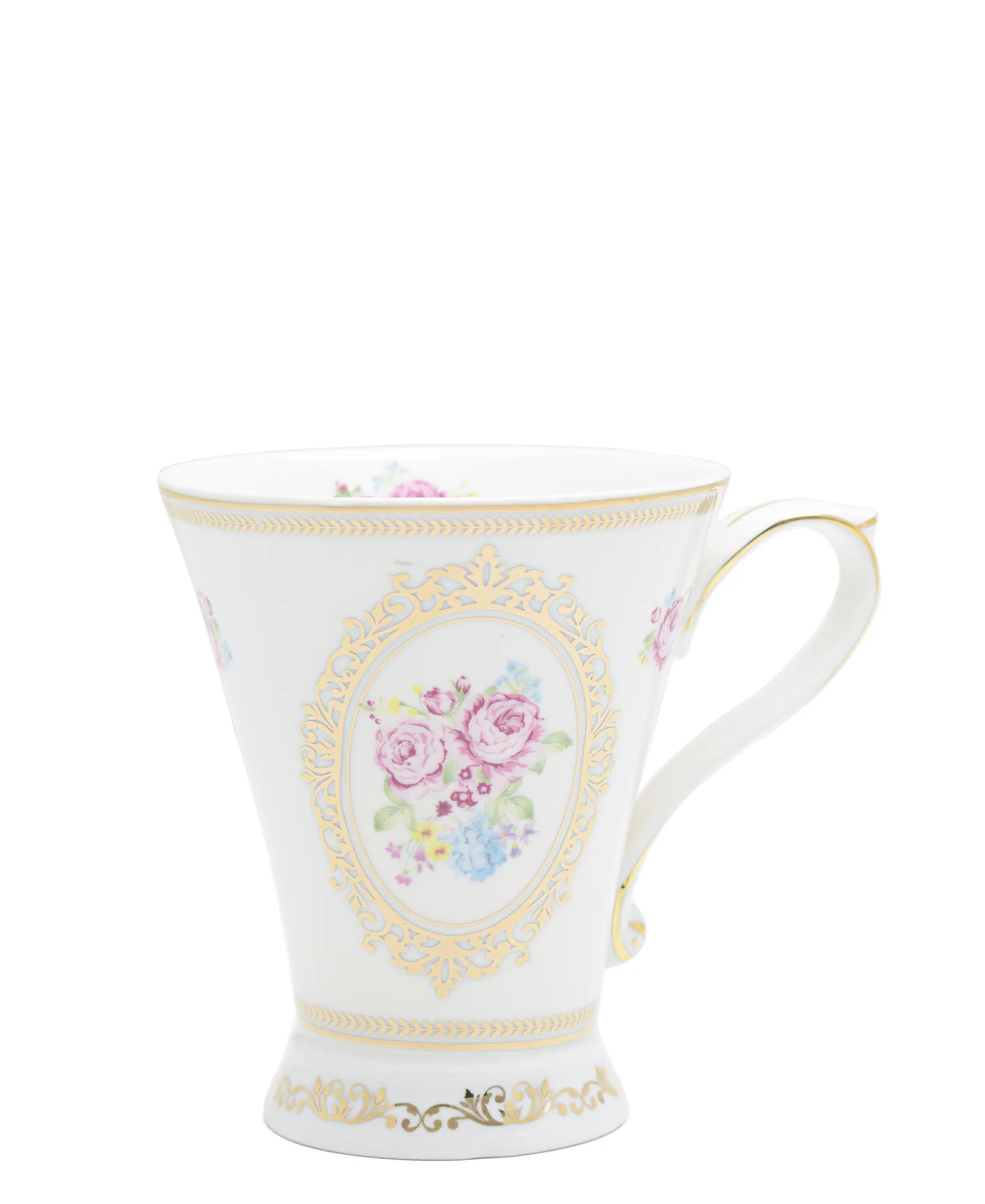 English Rose Fine Bone China Mug Set