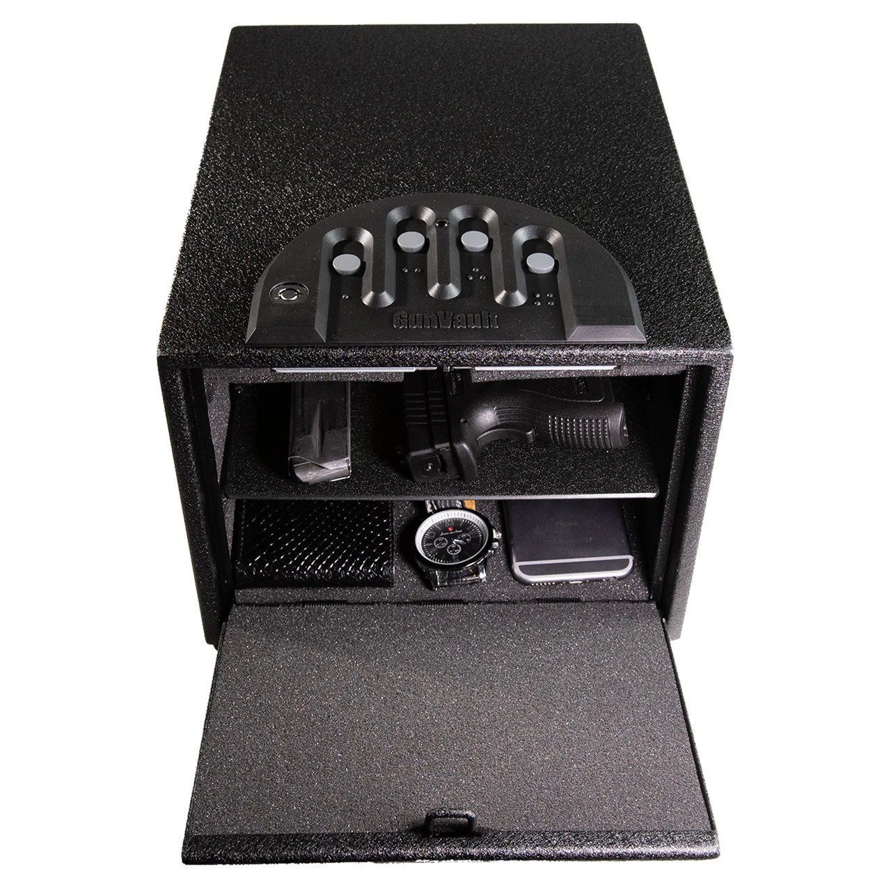 GunVault GV2000D MultiVault Deluxe Handgun Safe