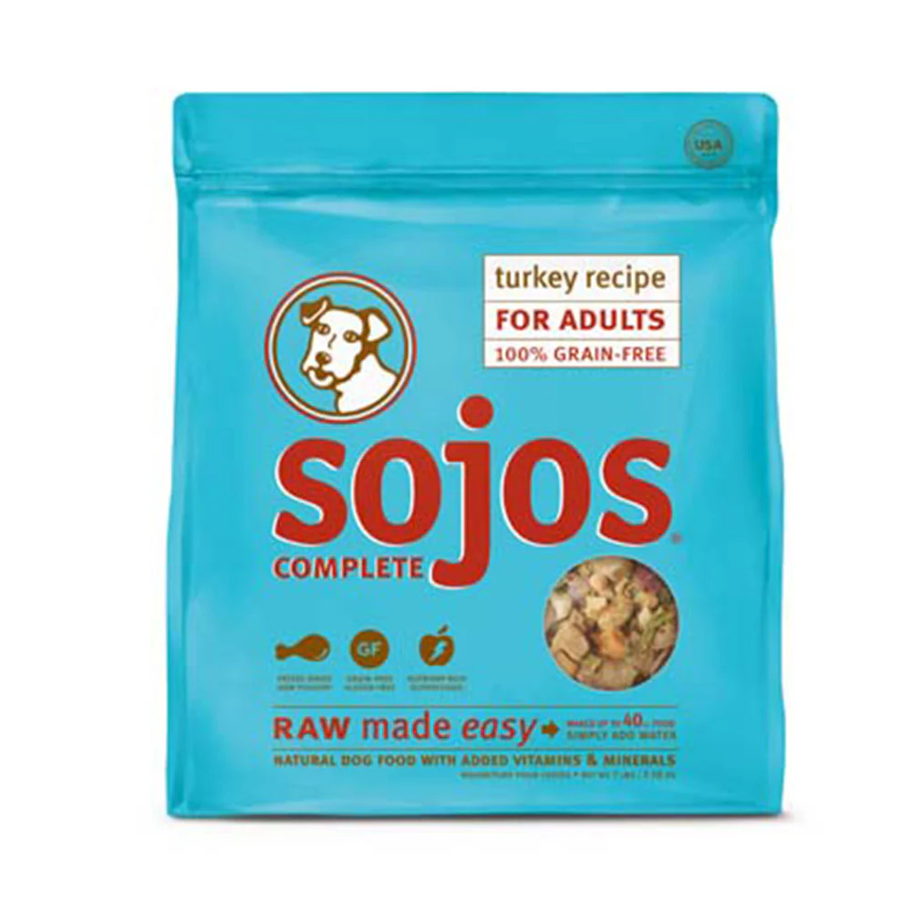 Sojos® Complete Grain Free Turkey Recipe Dog Food 7 Lbs