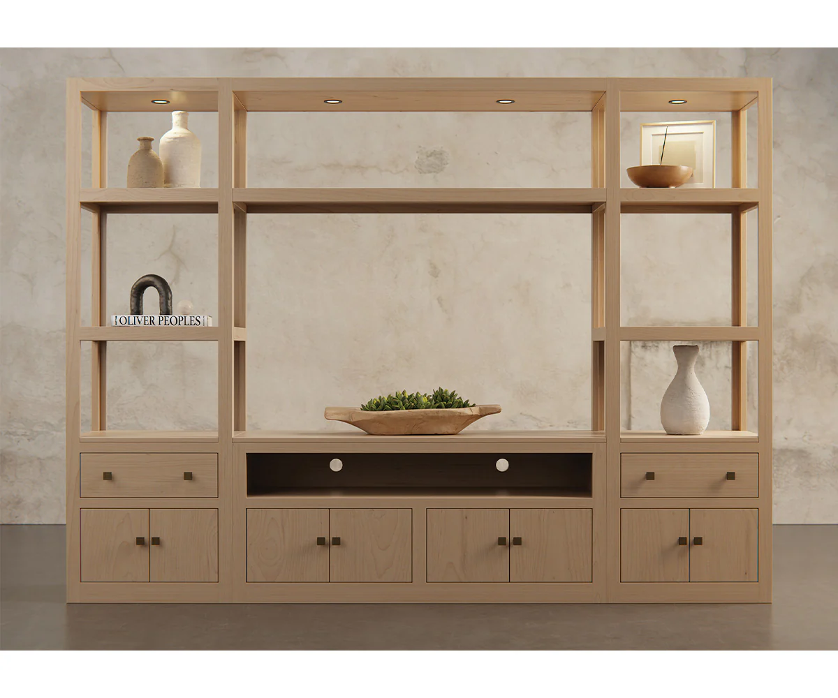 Amish Modern Entertainment Center