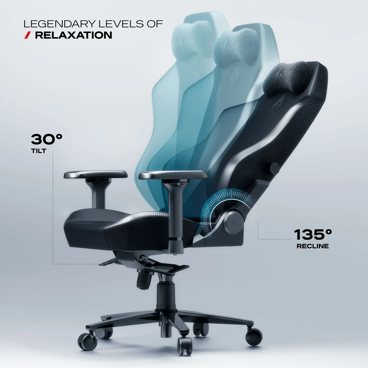 Apex Series - Ghost Edition Gaming Chair