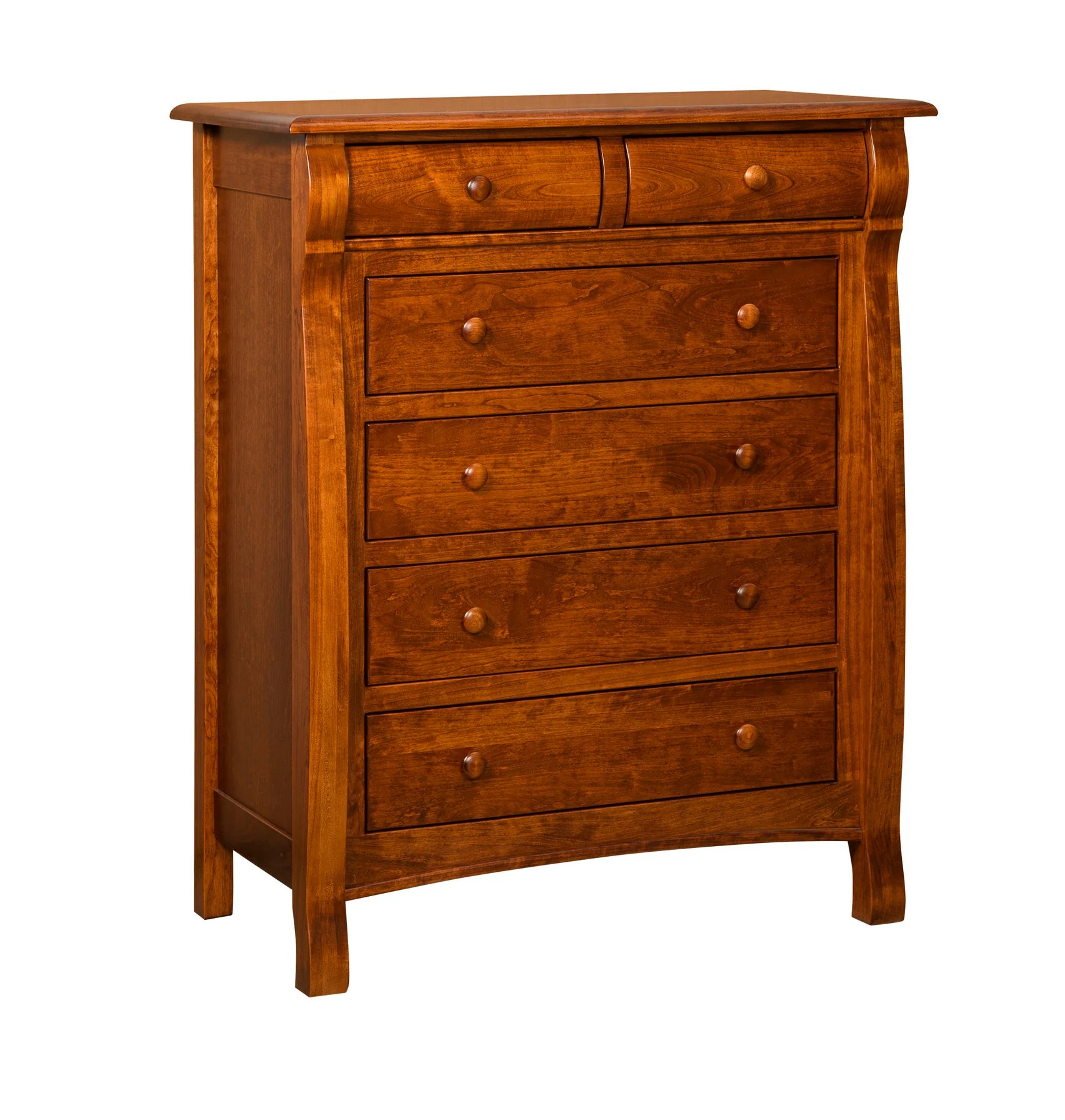 Amish Castlebury Six Drawer Chest