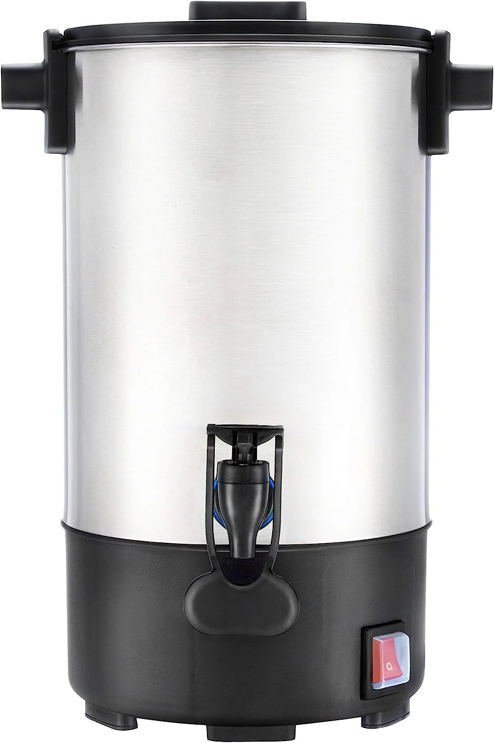 Commercial Grade Stainless Steel Percolate Coffee Maker Hot Water Urn for Catering, 50-Cup 8 L