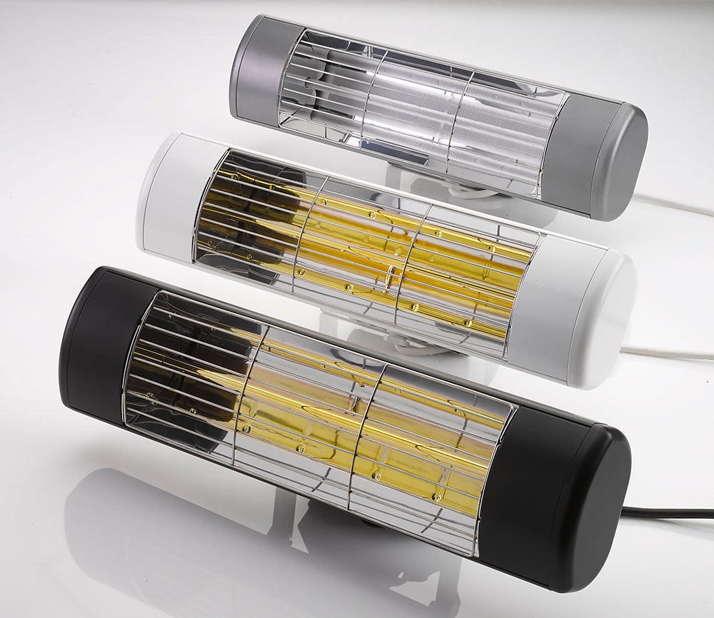 Victory Lighting 1500W Infrared Patio Heater in Silver