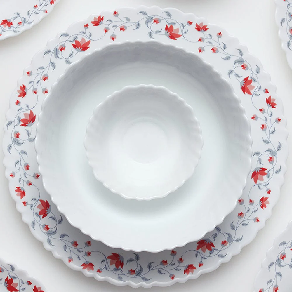 Larah by Borosil Pentas Dinner Set, 27 pc