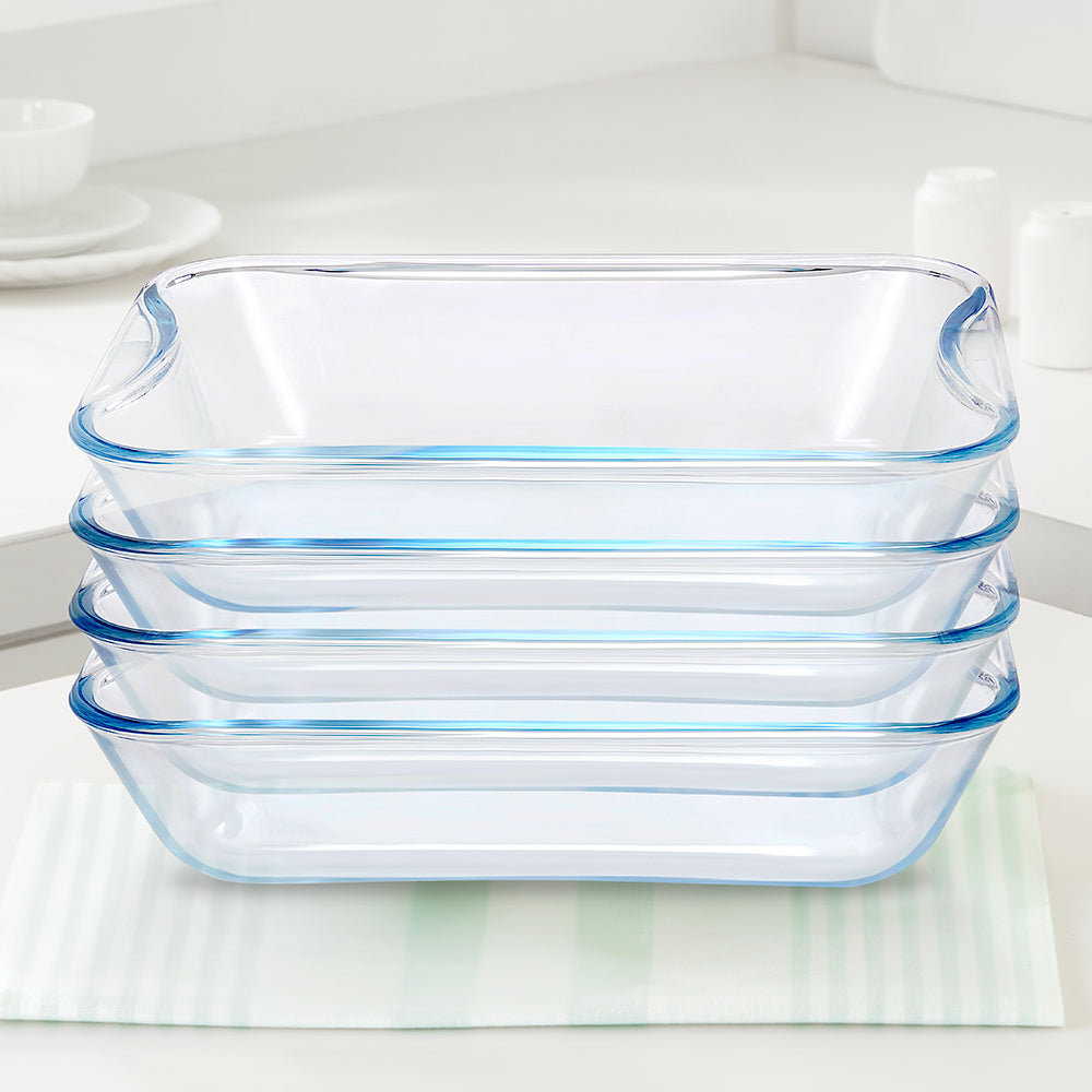 Borosil EasyGrip Rectangular Dish, 1.5L