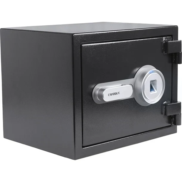 Barska AX13498 Biometric Fireproof Safe - Black