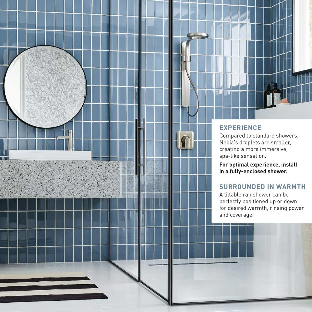 Spa Shower Rainshower, 45% Water Savings