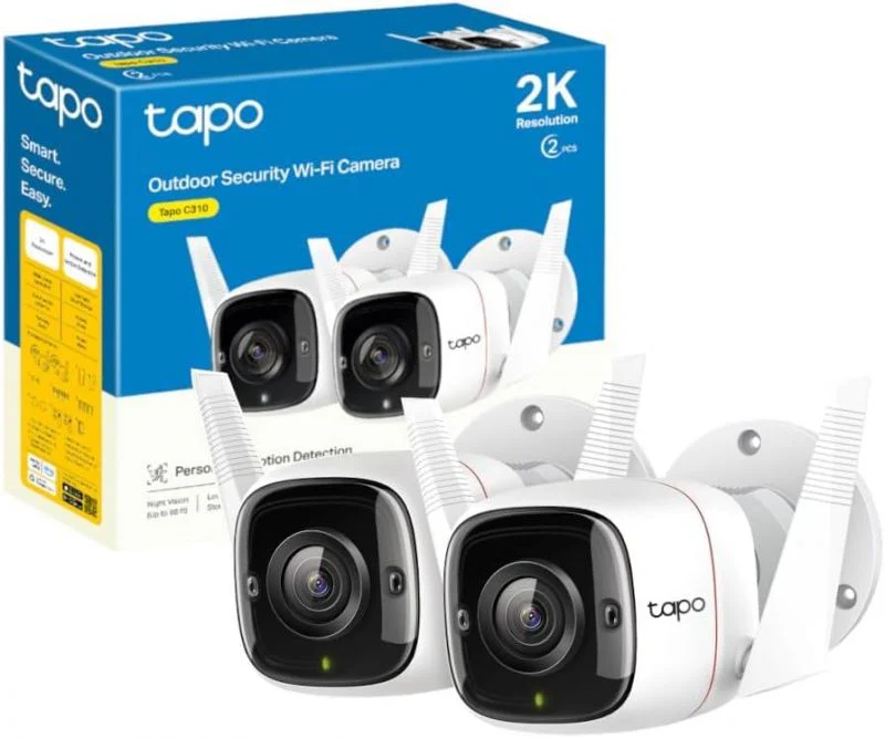 Tplink Tapo C310 Camera 2 PACK | TAPOC310P2