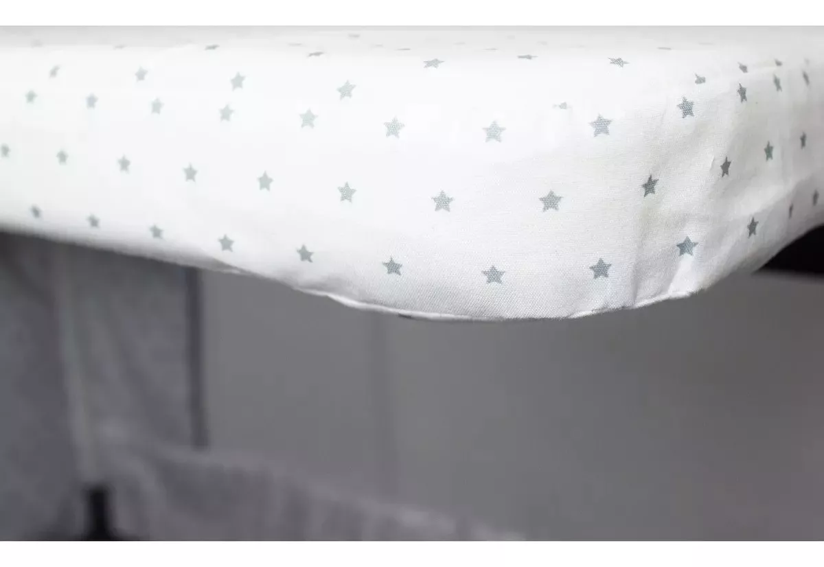 CUNA COLECHO SIDE BY SIDE GRIS BEBESIT