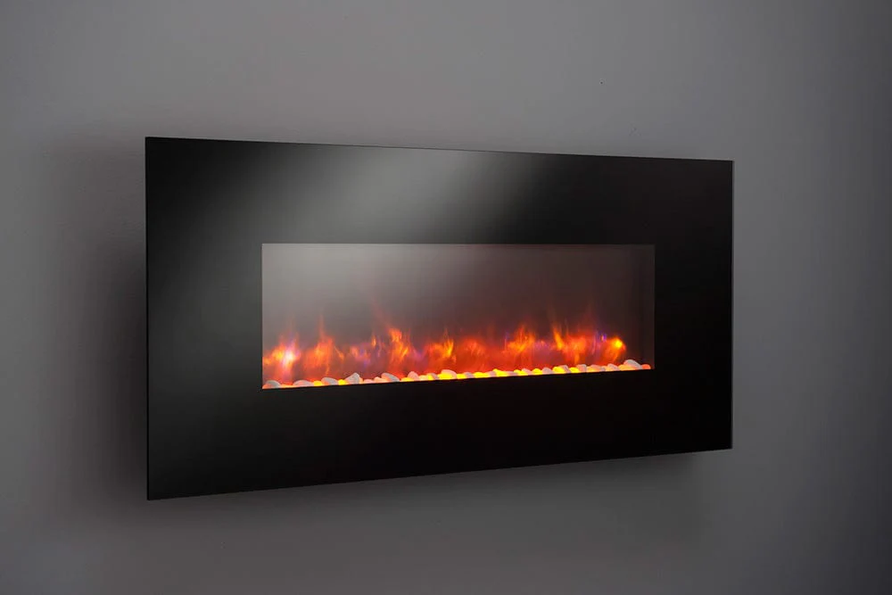 GreatCo 50-In Gallery Linear Wall Mount Electric Fireplace
