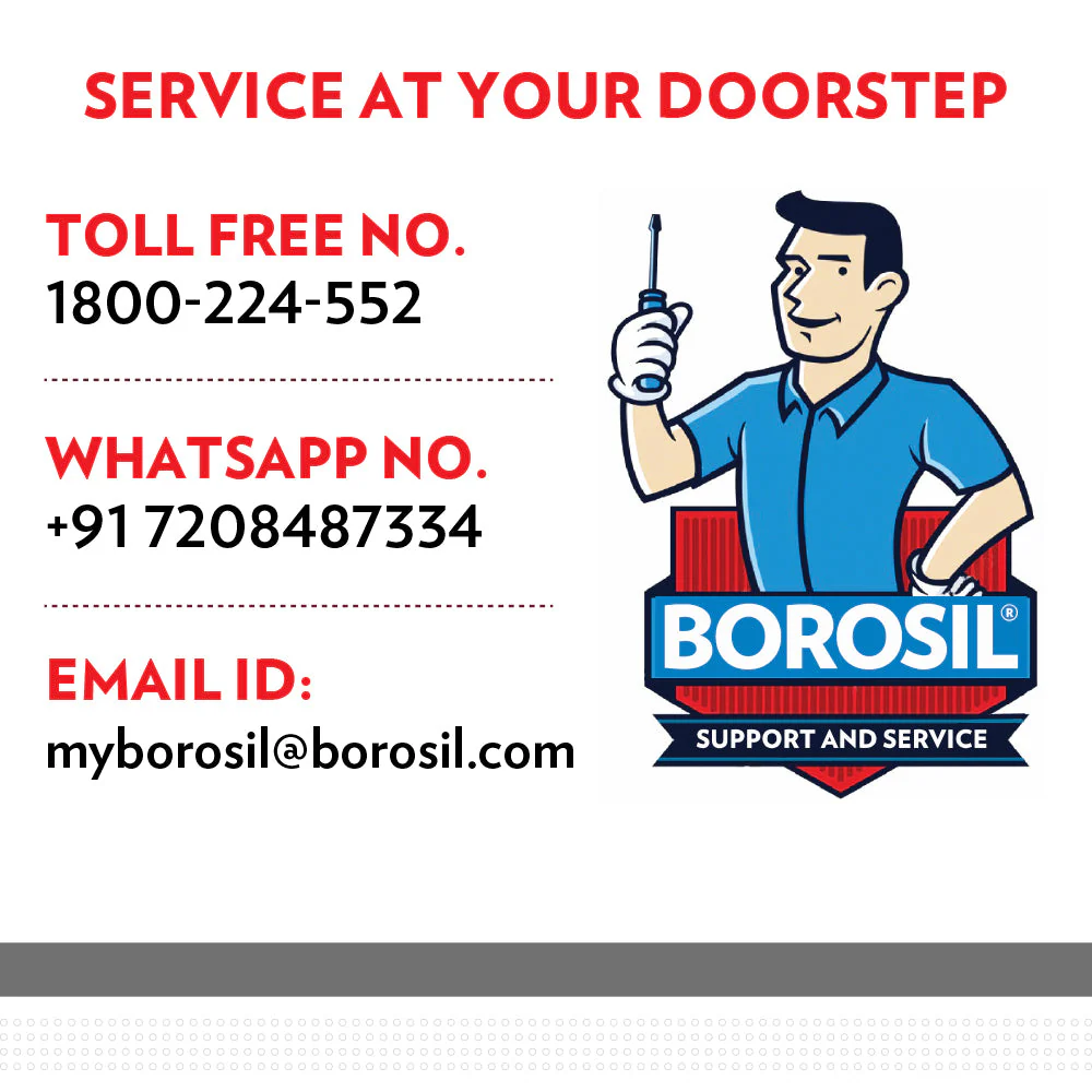 Borosil Inner Lid Tri-Ply Pressure Cooker, 5L