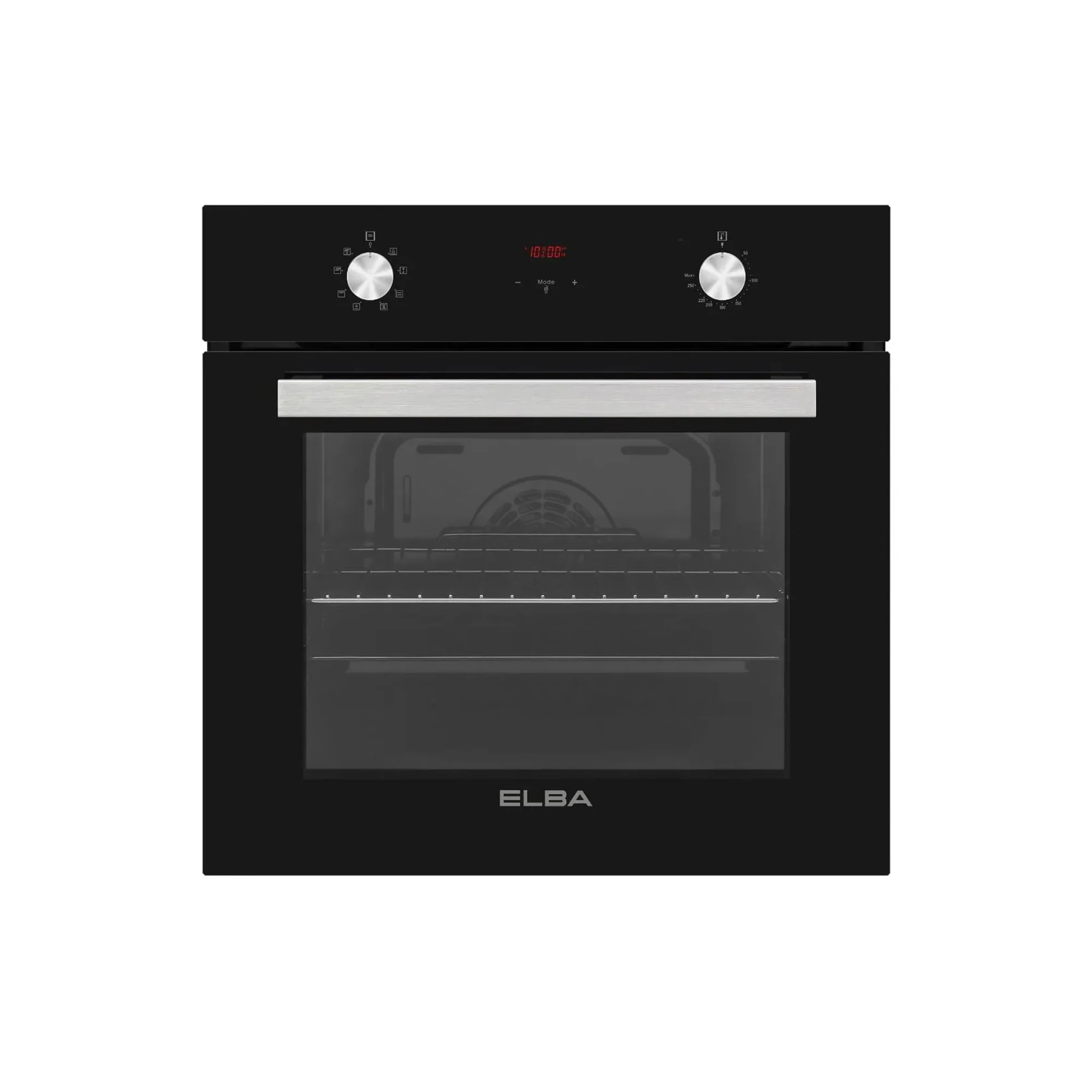 Elba 60cm Multifunction Electric Oven Black