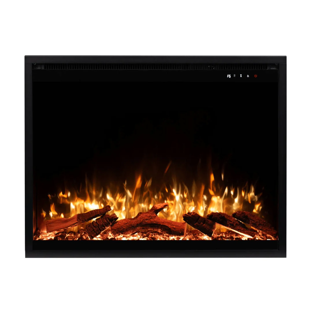 Fireplug™ Pro 29 inch Smart Electric Fireplace Insert with Fire Crackle Sound 80071