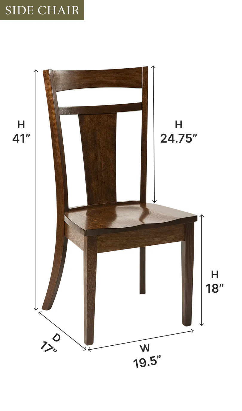 Amish Livingston Dining Chair