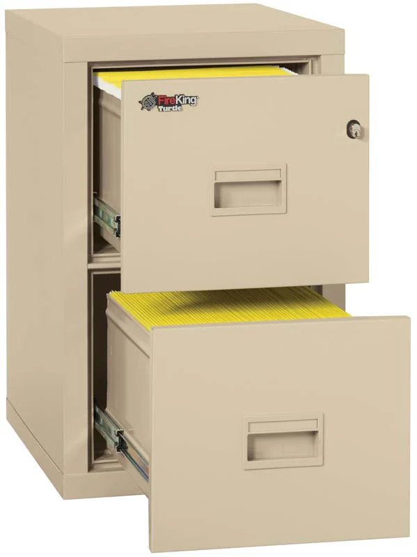FireKing 2R1822-C Two Drawer Turtle Vertical 22