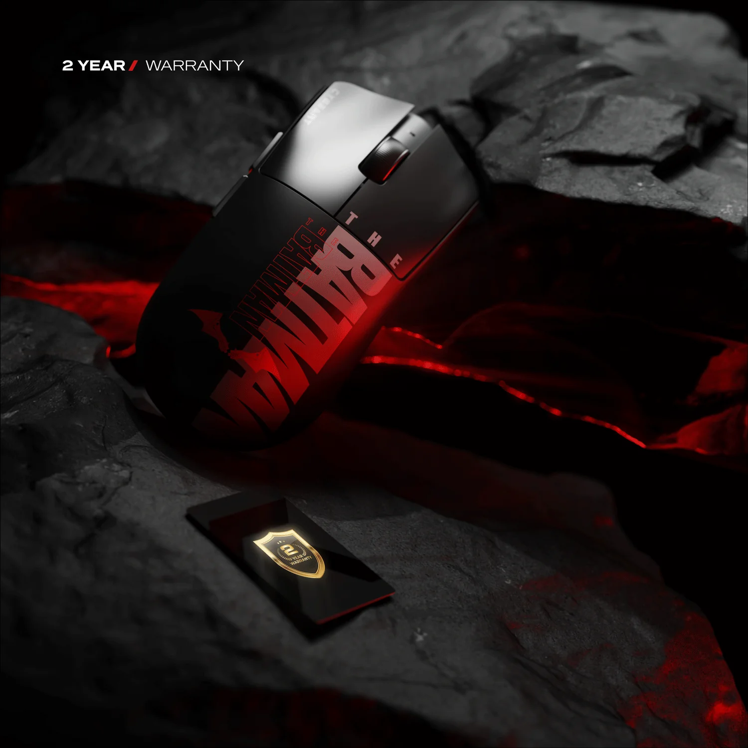 Artemis - The Batman | 1K 52g Ultra-light Hot-Swap Tri-Mode Gaming Mouse