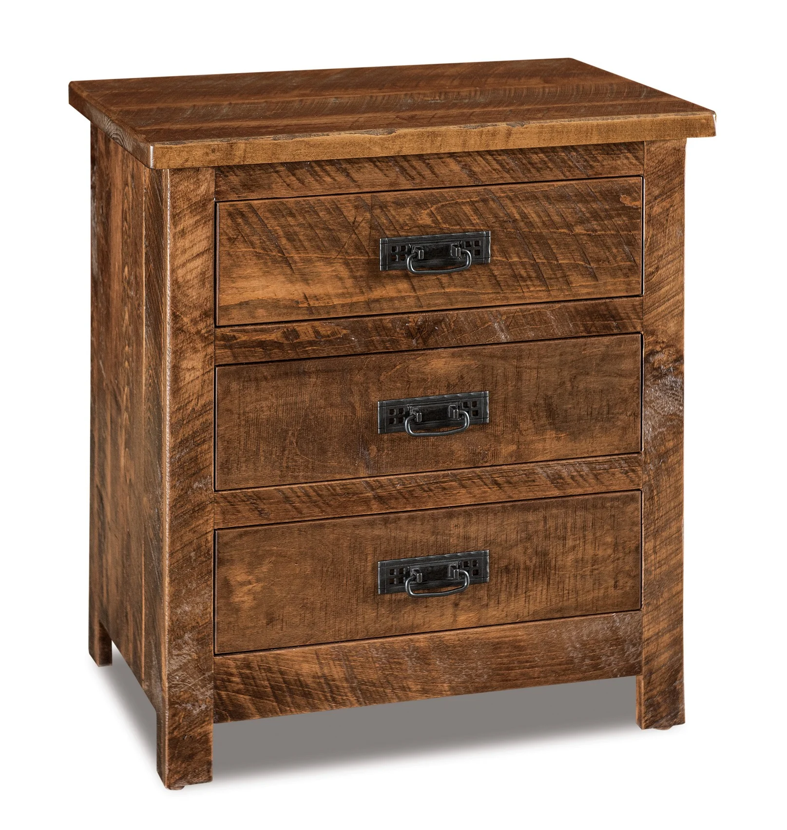 Amish Dumont Rustic Medium Nightstands