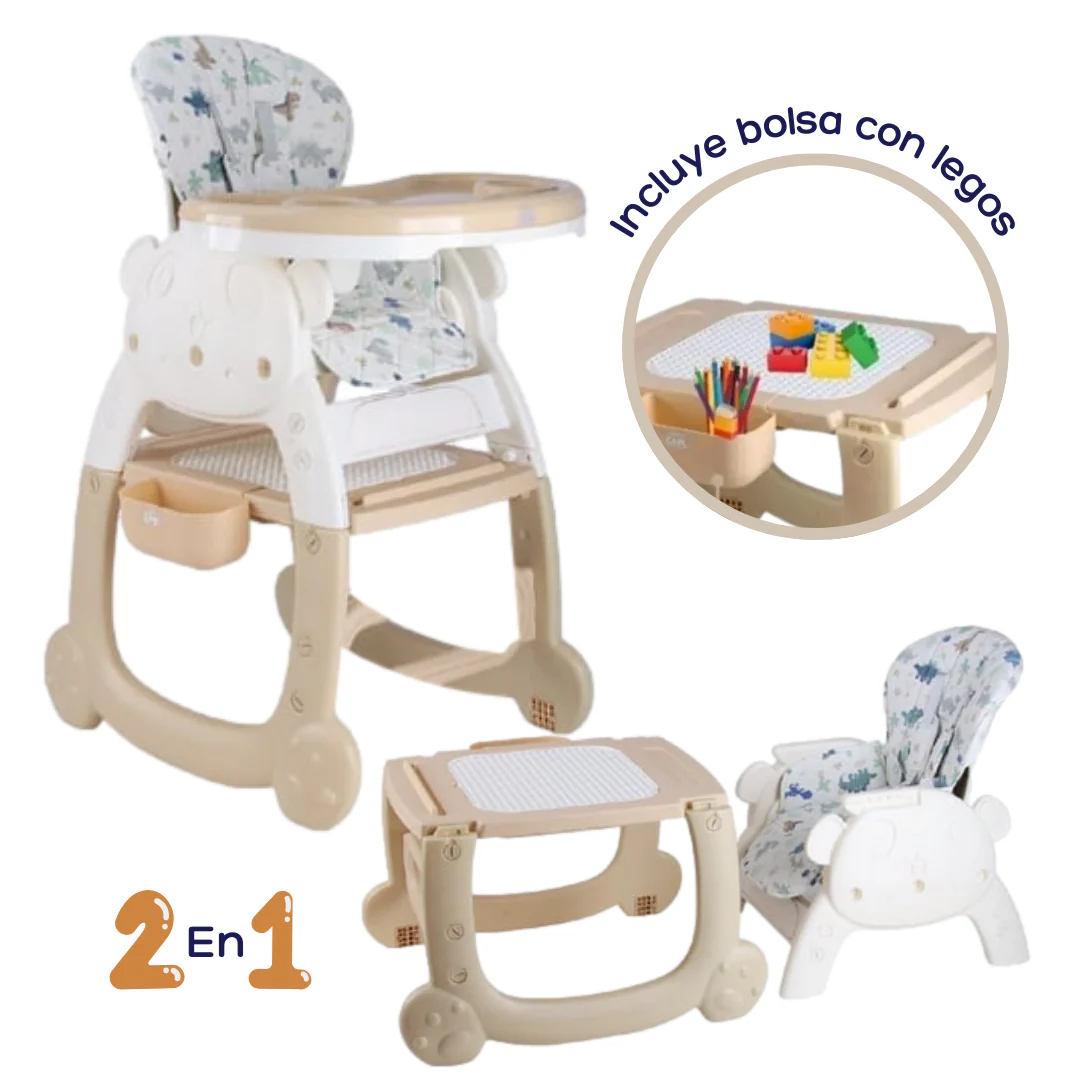 SILLA DE COMER ARTIST EB640 EBABY BEIGE